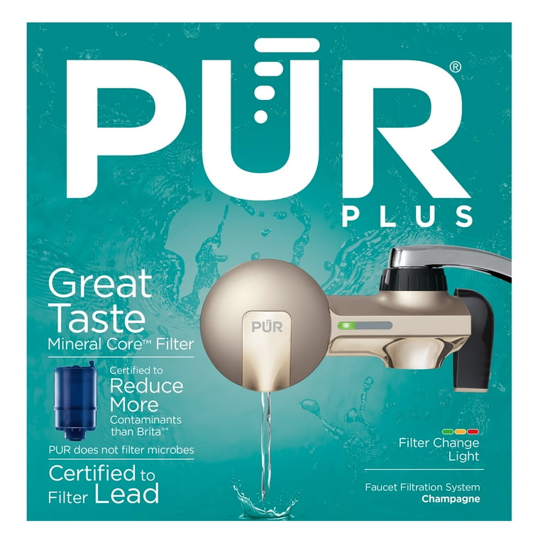 PUR Advanced Faucet Mount Filtration System, Chrome, PFM400, 42 OFF