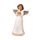 thumbnail image 4 of Estatua de ángel Gloria figura de resina coleccionable con alas de paloma, 4 of 9