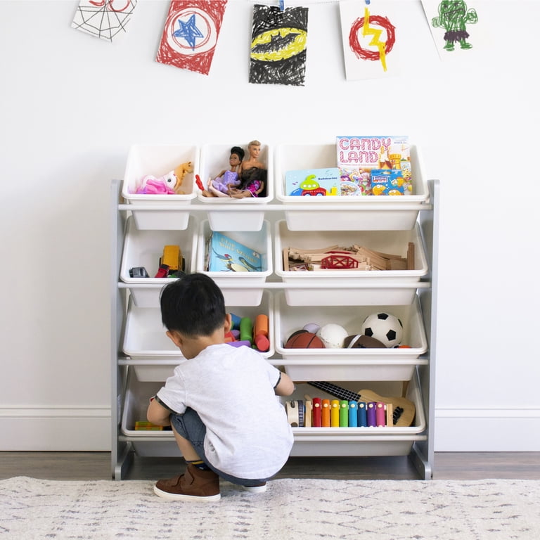 Humble Crew Kids Toy Storage Organizer with 12 Bins photo 5