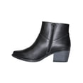 thumbnail image 3 of BOTAS BOTINES GIUSTO MUJER DAMA NEGRO PIEL MARTEL 13723 5CM LEON  13723p, 3 of 3