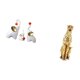 thumbnail image 5 of Esculturas de animales de y , figuras decorativas para centros de mesa, manualidades familiares, adornos de escritorio para sala de e, 5 of 8