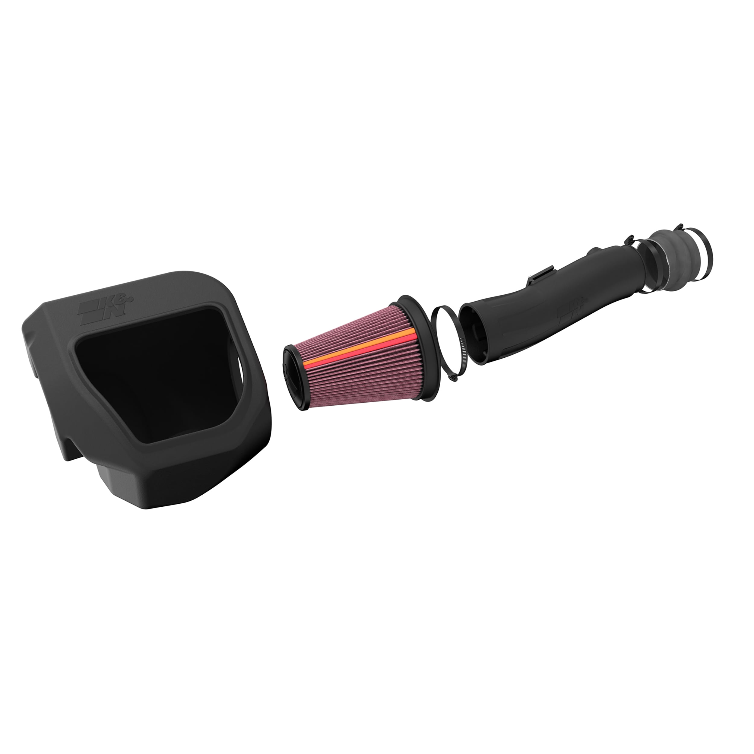 K&N Performance NextGen Cold Air Intake System: Easy Installation, Engineered to Maximize Airflow, Boost Horsepower & Torque, 50-1598