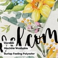 thumbnail image 7 of Spring Flowers House Flag 28 x 40 Inch Double Sided, Seasonal Welcome Yard Outdoor Flag, 7 of 7