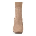 thumbnail image 6 of Journee Womens Adalia Pull On Stacked Heel Booties, 6 of 8