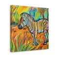 thumbnail image 5 of "Zebra In Impressionism" - Canvas, 5 of 25