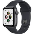 thumbnail image 1 of Apple Watch SE (GPS, 40mm) - Space Grey Aluminium Case with Midnight Sport Band - Regular, 1 of 6
