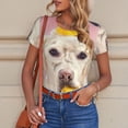 thumbnail image 6 of Rateoe Dog Sitting In Bathtub With Duck On Head Printed Women Rash Guard Short Sleeve,Tummy control Swimsuit Surfing Swimsuit Bathing Suit Short-sleeved Onesie UPF 50+ -XX-Large, 6 of 7