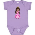 thumbnail image 3 of Inktastic African American Princess In Pink Dress Girls Baby Bodysuit, 3 of 5