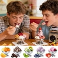 thumbnail image 2 of 6 Pack Ice Cream Cups, Stainless Steel Ice Cream Bowl, Dessert Cups with Forks Serving Dessert Bowls Silver Coupe Glasses for Pudding Dessert Frozen Yogurt Fruit, 2 of 7