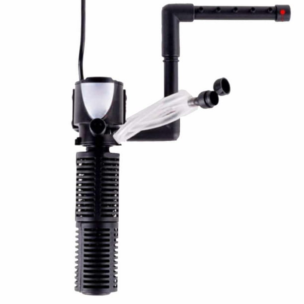3 In 1 Portable Silent Aquarium Internal Filter Oxygen Submersible Fish