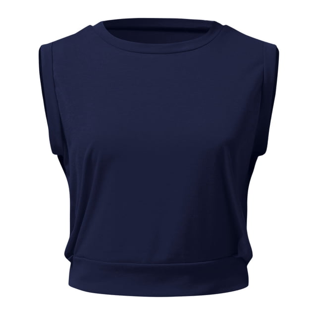 Camiseta deportiva con corte entallado para mujer, bonita camiseta sin mangas para yoga, para correr, gimnasio y hacer ejercicio