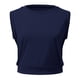 thumbnail image 1 of Camiseta deportiva con corte entallado para mujer, bonita camiseta sin mangas para yoga, para correr, gimnasio y hacer ejercicio, 1 of 6