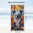 thumbnail image 3 of PHYHOO Flowers Sand Free Microfiber Beach Towel Lightweight Oversized Quick Dry for Kids &amp; Adults for Swimming, Pool, Camping, Yoga, Traveling Essentials 30x60in, 3 of 8