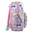 thumbnail image 2 of 17 Inch Pastel Printed Multipocket Backpack in Unicorns, Ice Cream & Rainbows, 2 of 6