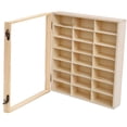 thumbnail image 2 of Milaget Wooden Toy Car Display Case Multifunctional Organizer Model Car Storage Rack 21 Grid, 2 of 9