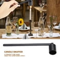 thumbnail image 5 of OTVIAP Fashion Stainless Steel Straight Tube Shaped Candle Snuffer Wick Trimmer Cover Hand Tool, Stainless Steel Candle Snuffer, Candle Wick Trimmer, 5 of 8