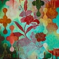 thumbnail image 2 of Robinson, Heather 26x26 Gold Ornate Wood Framed with Double Matting Museum Art Print Titled - Cheerful VI, 2 of 4