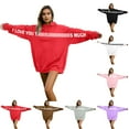 thumbnail image 1 of RKSTN Matching Valentine's Day Sweatshirt for Women Couples Oversized Crewneck Christmas Print Pullover Sweatshirts Unisex Couple Plus Size Round Neck Loose Long Sleeve Sweatshirts Valentines Gifts, 1 of 9
