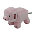 thumbnail image 1 of Minecraft Figure Steve Pink Pig Tiger Cat Ender Dragon Spider Plush Toy Zombie Man Rag Doll[hsf], 1 of 5