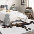 thumbnail image 4 of Palm Tree Area Rugs for Bedroom Living Room - 4x6 ft - Tree Carpet for Home Decor - Ocean Patterned Decorative Indoor Large Rug - Washable & Soft & Non Slip & Low Pile (ZD&387), 4 of 7