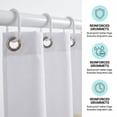 thumbnail image 2 of Unique Bargains Shower Curtain Waterproof Sets with Hooks Multicolor 71"W x 71"L, 2 of 8