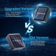 thumbnail image 4 of Cadena de luces solares para exteriores, 6,5 m, 30 luces LED solares en forma de bola, 8 modos, impermeables, decorativas para exteriores, para fiestas, bodas, jardines, patios, tiendas, hogares,, 4 of 5