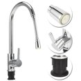 thumbnail image 4 of Grifo de cocina de cobre G1/2in giratorio de 360° con rociador universal - Grifo de agua para fregadero ajustable, 4 of 8