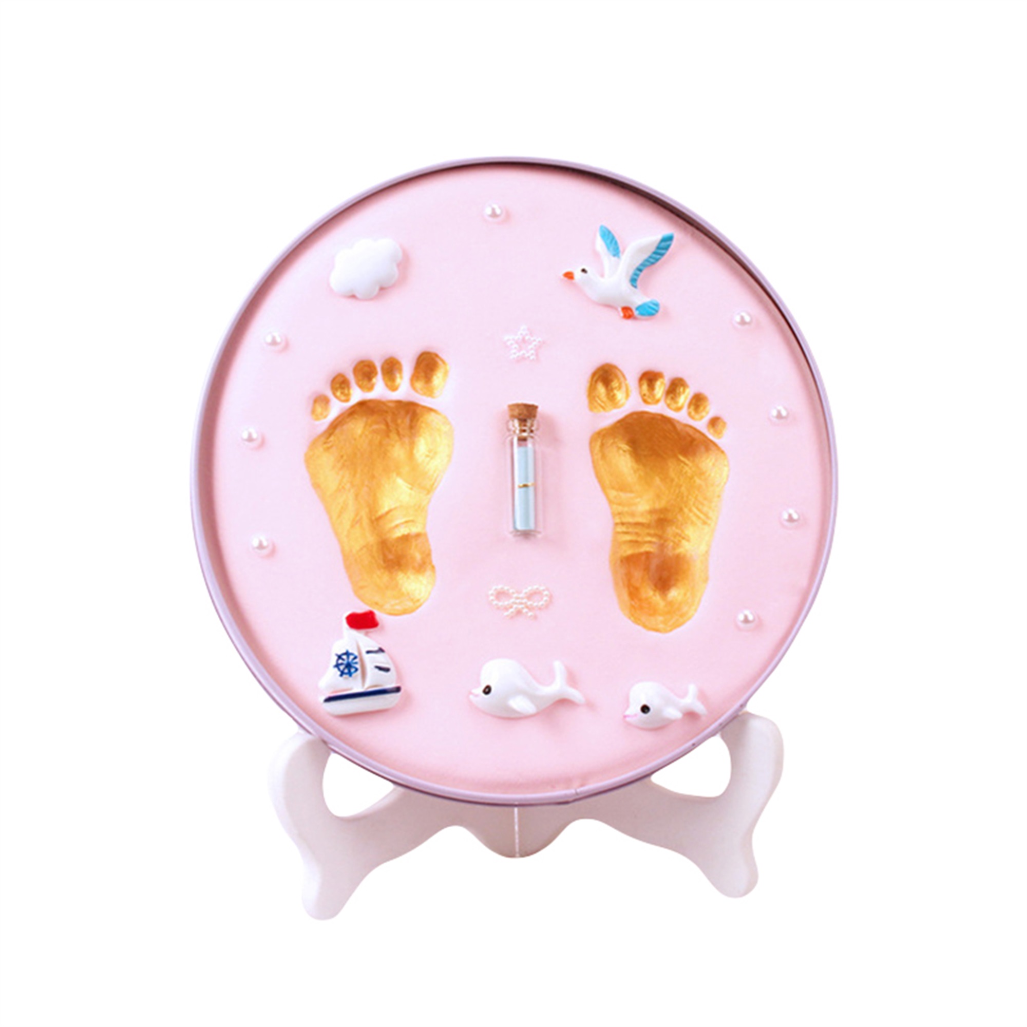 Polinkety Baby Footprint and Handprint Kits Imprint Impression Keepsake