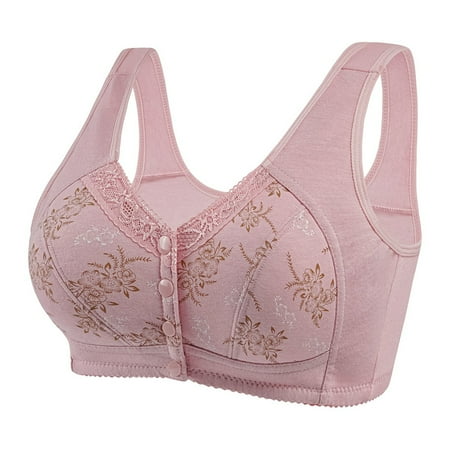 kamemir Sports Bra Women Padded Sports Bra Fitness Workout Running Shirts Yoga Tank Top(Rose Gold 44)