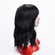 thumbnail image 3 of Peluca Blanca Negra - Peluca Corta Sintética Mitad Negra Mitad Blanca para Mujer para Carnaval de Halloween y Fiesta de Disfraces, 3 of 4