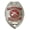 Silver, variant on Hero’s Pride Volunteer Firefighter Badge, Silver, Scramble Seal, 5-Pc Pin, 2-1/4x3-1/8