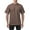 Brown, variant on Pro Club Big and Tall T Shirts Heavyweight Short Sleeve Plain Solid Tee S-5XL