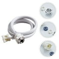 thumbnail image 4 of MasteelfCA 2m Washer Water Supply Hose Replacement PVC Explosion-proof Water Inlet Hose, 4 of 7