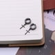 thumbnail image 1 of BRIGHTFUFU Pendientes Sin Agujero Para Y Mujer Color Negro Resistente Y Estilo, 1 of 8