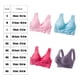 thumbnail image 3 of Sujetador push-up Qarigey de poliéster para mujer Bralette talla grande azul 1 L, 3 of 6