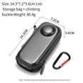 thumbnail image 2 of Mini Estuche de Almacenamiento Portátil Disfrute para Insta360 X4 Negro, 2 of 6