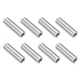 thumbnail image 1 of 8 Pcs Entretoises en Acier Inoxydable 304 3/8 Pouces OD x 1/4 Pouces ID x 1 3/8 Pouces Longueur(10x6x35mm) Vis Support de Bague Finition Simple Non Filetée Entretoises Rondes en Métal pour Vis M3 Boulons et Tiges, Argent, 1 of 6
