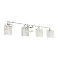 thumbnail image 4 of Phineas 4 light Chrome and Clear Crystals wall sconce, 4 of 7