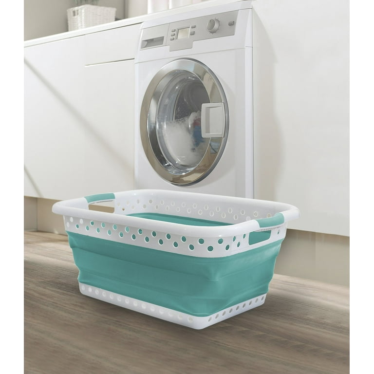 Furinno WS17005 Wayar Foldable Laundry Basket with Stand