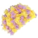 thumbnail image 5 of GOOHOCHY 1 gorro de natación para mujer, cómodo y transpirable, con diseño de flores 3D, para nadar, para mujeres y niñas (amarillo y morado)., 5 of 7