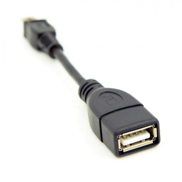 Xiwai Cable VMCUAM1 USB 2.0 OTG Cable Mini A Type Male to USB Female