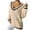 Beige, variant on AherBiu Oversized Sweaters for Women Long Sleeve V Neck Knitwear Pullover Tops Fall Casual Loose Sweater