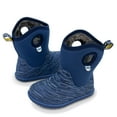 thumbnail image 5 of JAN & JUL Kids Winter Boots Waterproof and Sherpa Lined (Navy Birch, Size 8 Toddler), 5 of 6