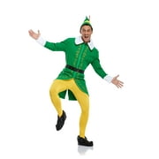 Adult Christmas Elf Costumes,Buddy Costume,Halloween Christmas Cosplay Holiday Party Christmas Elf Full Set for Men Women