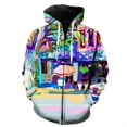 thumbnail image 4 of Sudadera con capucha con cremallera y pintura artística impresa en 3D abstracta para hombres y niños, sudaderas con capucha de hip hop para adolescentes, ropa de calle, sudaderas holgadas Harajuku, 4 of 4