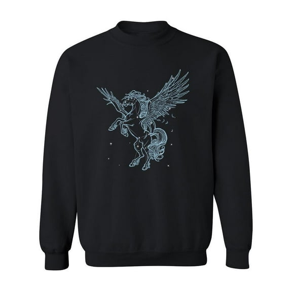 Pegasus. Sweatshirt Men -Image by Shutterstock, Male Small