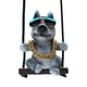 thumbnail image 1 of Adorno colgante para coche, decoraciones para espejo retrovisor, bonito espejo retrovisor oscilante de Pug, accesorios colgantes para regalos de Estilo B, 1 of 8