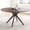 Dark Walnut, variant on Resenkos 47.2" Solid Wood Round Dining Table for 4-6 People with Intersecting Pedestal Base, Dark Walnut Finish