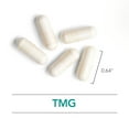 thumbnail image 5 of NutriCology TMG Trimethylglycine - Supports Cardiovascular & Liver Health - Delivers 750 mg Trimethylglycine per Serving - Vegetarian & Hypoallergenic - 100 Servings - 100 Capsules, 5 of 7