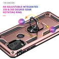 thumbnail image 6 of Allytech Kickstand Case for Moto G Stylus 5G 6.8-Inch, Military Grade Protection Ring Stand Holder Compatible with Car Mount Bumper Defender Case Cover for Motorola G Stylus 5G -  Rosegold, 6 of 6